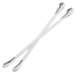 Spoons Experiment Stainless Steel Weighing Mini Micro Sampling Scoop