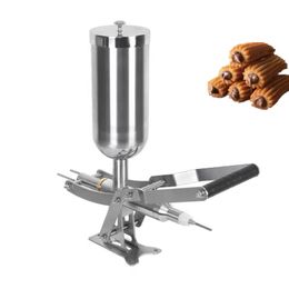 Churros Filling Machine Commercial Churros Filler Churros Stuffer 304 Stainless Steel Manual Jam Filling Device