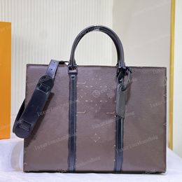 SAC PLAT HORIZONTAL ZIPPE Tote Bag Designer Bag Luxury Handbags Briefcase Fashion Travel Business Bag Cross body Shoulder Wallet Purses Large Capacity