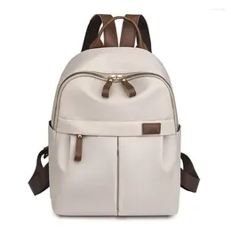School Bags Vento Marea Travel Women Backpack 2024 Design Bag For Teenage Girl Casual Shoulder Female Oxford Rucksack Black Purse
