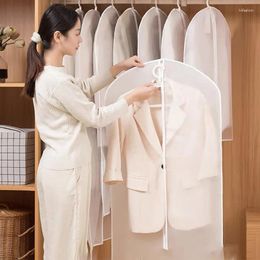 Storage Bags Clothes Hanging Dust Cover Waterproof Dress Suit Coat Bag Garment Organiser Wardrobe Clothing Organiz