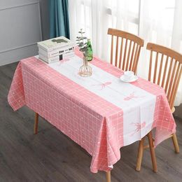 Table Cloth A202plaid Tablecloth Nordic Ins Style Mat Peva Waterproof And Oil-proof