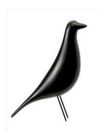 Home Furnishing gifts Eames minimalist fashion softloading bird decoration creative arts and crafts black and white8587140