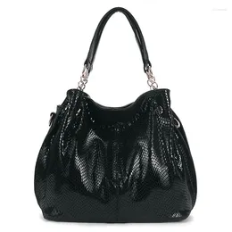 Evening Bags Women's Large Capacity Snake Pattern Shoulder Handbag Fashion Messenger Bag For Women Purses And Handbags Luxury Designer