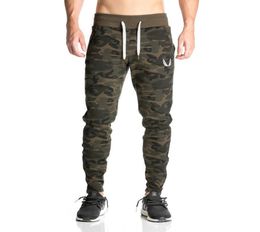 Casual Fitted Tracksuit Bottoms Camouflage Gym Pants Mens Sports Joggers Elastic Sweat Pants Gym Bodybuilding Sweatpants9570856