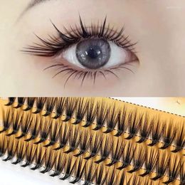 False Eyelashes 20D L-type Cluster Eyelash Extension 3D Natural Mink Individual Lashes Makeup Tools Cilias Volume