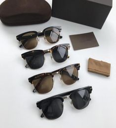 Men Eyebrow Square Polarized Sunglasses UV400 5120140 for Prescription Sunglasses fullset Packet Box1964788