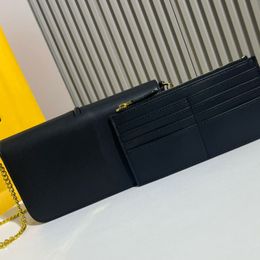 Varumärke Luxur Designer Wallet Card Holder Handbag Tassel Gold Chain Cross Body Bag Högkvalitativ axelväska Mynt Purse Soft Cowhide äkta läderpendlingar