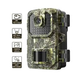 Sports Action Video Cameras 4K Wireless Trail Camera Hunting Cameras Ultra HD Waterproof Hunting Scouting Game Night Vision Surveillance Trap Camera J240514