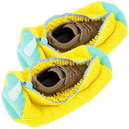 Laundry Bags 2Pcs Shoes Bag Reusable Shoe For Washing Machine Portable Lightweight With Zipper