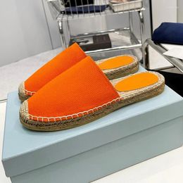 Slippers Summer Leisure Female Handmade Weave Design Baotou Women's Wear Resistant Round Toe Fisherman Shoes