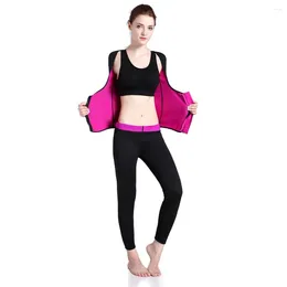 Active Shirts Women Body Shaper Top Shirt Waist Control Slimming Long Sleeve Zipper Vest Weight Loss Sport Fitness Yoga Clothes Gift