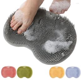 Bath Mats 10PCS Shower Foot Scrubber Mat With Non-Slip Suction Cups Back Cleaning Pad Washer Exfoliating Wash