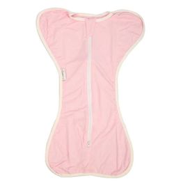 Sleeping Bags Sleep Bag Baby Swaddle Bamboo Blanket Packaging Baby Sleep Bag 0-12M Grey Pink Size 3 Y240517