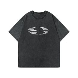 NXXTRESS Graphic T-shirts 2024 Summer Washed Vintage Tee Tops Men Oversized Harajuku Hip Hop Streetwear T Shirt Cotton Tshirt 240516