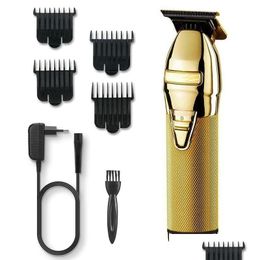 Hair Trimmer S9 Professional Cordless Outliner Beard Clipper Barber Shop Rechargeable C Care Cutting Hine Drop Delivery Products Styli Ot3Bm