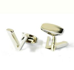 Luxury Designers Cuff link Fashion Jewellery Men Classic Letters Cuff links Shirt Accessories Wedding Gifts Cufflinks3979901