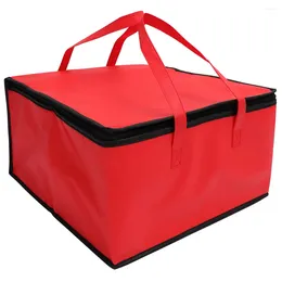 Dinnerware Insulation Bags Delivery Insulated Decor Zipper Portable Non-woven Fabric Decorative Travel Outdoor Decoration