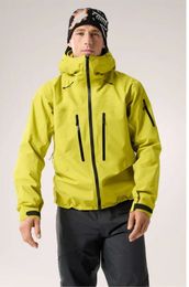 Arcterxs giacca ad arco giacche da cerniera esterna a tre strati impermeabili per uomini sportivi donne sv/lt gore-texpro casual escursionismo leggero 1005ess