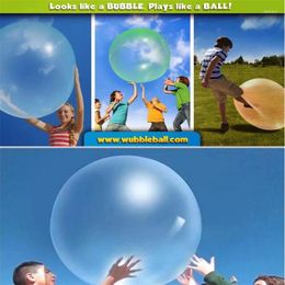 Party Decoration Selling Transparent Bubble Ball Creative Children 's Big Light Toy Baby Bath Birthday Decor