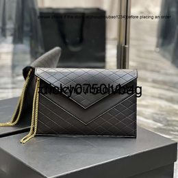 ys bag Genuine Messenger ysllbags Handbag Wallet leather womens bag luggage straddle Chain Black Clutch Bags for Weddings 69LC high quality