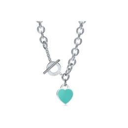 Pendant Necklaces Designer Necklace Jewelry Heart Luxury Design Rose Gold Valentine Day Gift Jewelrys Drop Delivery Pendants Othhe