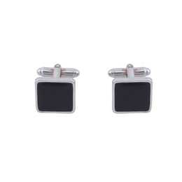 Cuff Links 2 wholesale mens carbon Fibre cufflinks black dark cufflinks tailcoat shirts Jewellery accessories