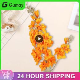 Decorative Flowers Artificial Vine Flexible Great For Home Decor Manual Process Quality Multi-functional Materials Crafts Bouquet Ornaments