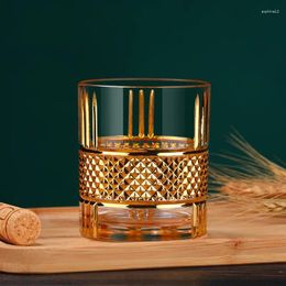 Wine Glasses European-style Luxury Phnom Penh Whiskey Cup With High Sense Of Home Master Hand-painted Gold Glass Xo Strong