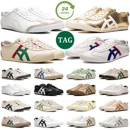 Free Shipping Men Women Running Shoes Tiger Mexico 66 Tokuten Silver Triple Black White Pure Gold Kill Bill Beige Red Green Designer Shoes Sports Trainers