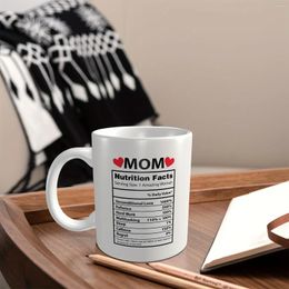 Mugs Stocking Stuffer Ideas For The World's Mom - Unique 11oz Ceramic Cup Birthday Gift From Daughter Restaurants/cafes