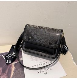 Duffel Bags 2024 Women's Bag Simple Crossbody PU Handbag Classic Shoulder PVC Light Luxury Designer Spanish Bear
