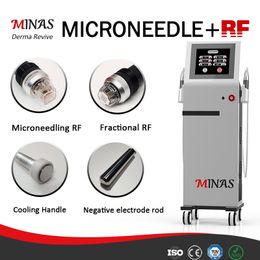 fractional rf microneedle machine Radio Frequency face lifting Microneedling with cool hammer comfortable treatments Instrument