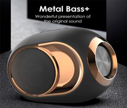 X6 HIFI TWS Bluetooth Speaker Portable Wireless Speakers BT 50 Stereo Soundbox FM SD Card AUX Music Player Super Bass Loudspeaker6786629