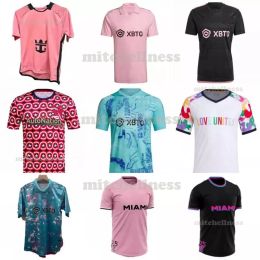 2023/24/25 10 MESSIS SUAREZ Soccer Jerseys 2024 Special JORDI ALBA MARTINEZ YEDLIN MATUIDI Uniform Mens GREGORE MOTA CAMPANA SERGIO Kids kit Football Shirt