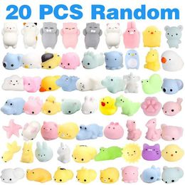 Decompression Toy 20-5 pieces of Kawaii Squishies Mochi Anima Squishy toys for childrens stress relief WX9652415