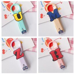 Novelty Items Letter Cartoon Nail Clippers Stainless Steel Creative Childrens Small Fingernail For Men Durability Strong Suit Children Otfk7