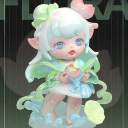 Blind box FLORA Compendium of Materia Medica of Four Dynasties Blind Boxes Doll Box Blind Action Figure Model Mystery Box Kawaii Toy Gir Y240517