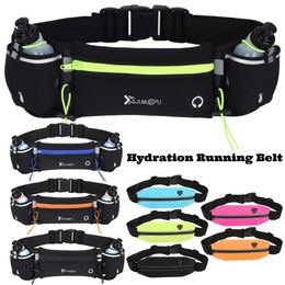 Running Waist Bags Belt Pouch Men Hydration Running Belt With Water Bottle Sports Fanny Phone Pack Women Exercise Pack Bags 240517