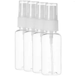 Storage Bottles 4 Pcs Spray Bottle Travel Size Mini Perfume Pocket Dispenser Sample Holders