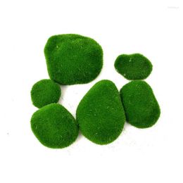 Decorative Flowers Artificial Green Plants Fake Grass Eternal Life Landscape Crafts For Garden El Decoration Mattress Moss Turf