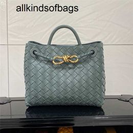 Andiamo Small Handbag Family Woven Bag Tote Large Capacity Classic Women's 96YV