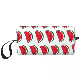 Cosmetic Bags Classic Watermelon Makeup Bag Organiser Storage Dopp Kit Toiletry For Women Beauty Travel Pencil Case