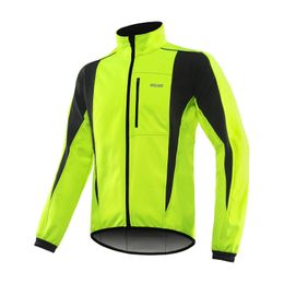 Winter Warm UP Cycling Jacket Breathable Bike Outerwear Windproof Waterproof Cycling Jacket 240518