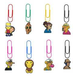 Other Arts And Crafts Trendy Monkey Cartoon Paper Clips Nurse Gifts Colorf Memo For Pagination Organise Office Stationery Bookmarks Pa Otmxv