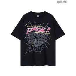 Men t Shirt Pink Young Thug Women Quality Foaming Printing Web Pattern Tshirt Fashion Top HMNK HMNK ONJH