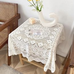 Table Cloth 2024 Sell Vintage Lace Decorative Tablecloth French Romantic Tea Round Cover Dining Mat