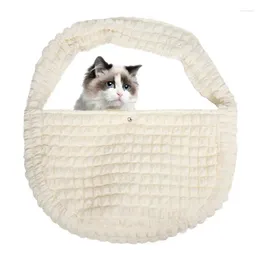 Cat Carriers Dog Sling Carrier Breathable Hands Free Crossbody Pouch Portable Puppy Bag Soft Tote For Dogs Cats Outdoor Travel