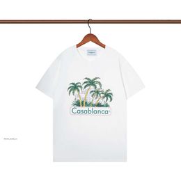 Casablancas Shirt Men Designer T Shirts Spring Summer New Style Starry Short Sleeve Casa Men T-Shirts Tennis Club US Size S-Xxl 553