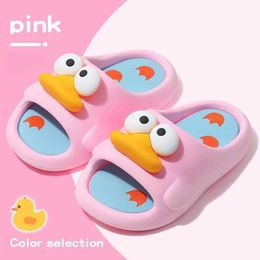 Slipper Childrens slippers DIY summer boys shoes cartoon soft sole breathable cute comfortable kids shoes for girl Y240518